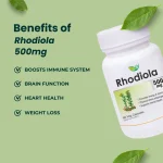 Rhodiola <br>500mg Veg Capsules - Image 3