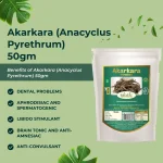 Akarkara (Anacyclus Pyrethrum) 50gm Powder - Image 3