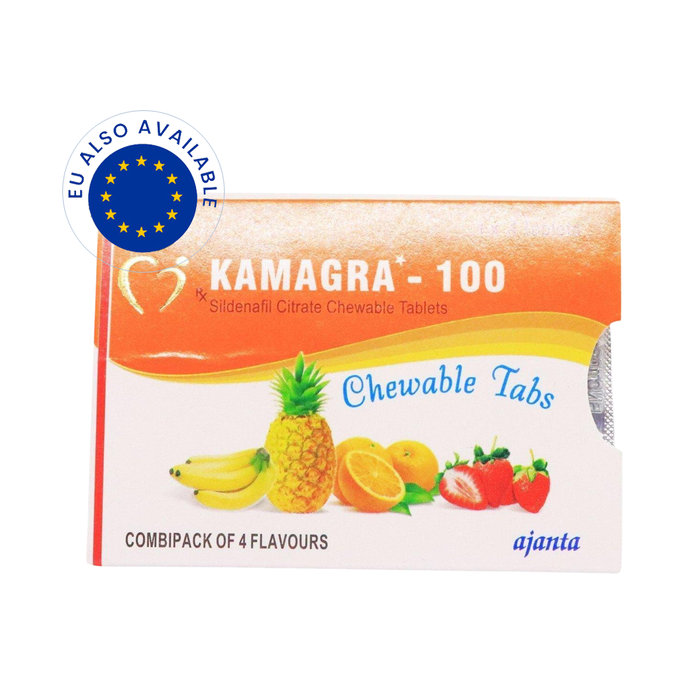 sildenafil Kamagra Chewable 100mg (Sildenafil) - Image 1